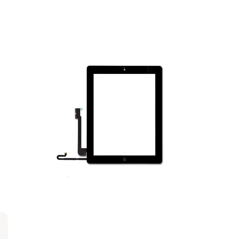 For Apple iPad 4 Replacement Touch Screen Digitizer with Home Button Assembly (Black) E-Tech61
