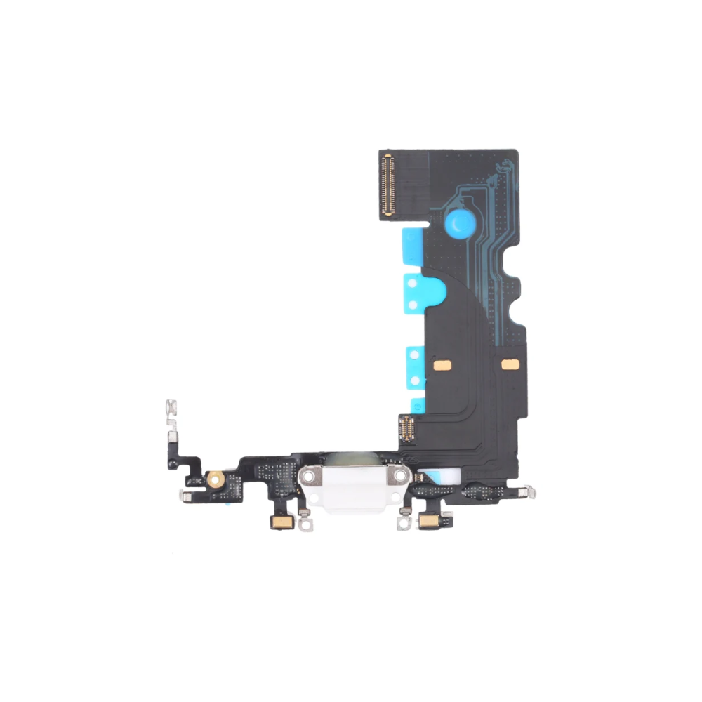 iPhone 8/SE 2020 Charging Port Connector (White) Replacement With Microphone