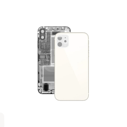For Apple iPhone 11 Replacement Back Glass (White) E-Tech61