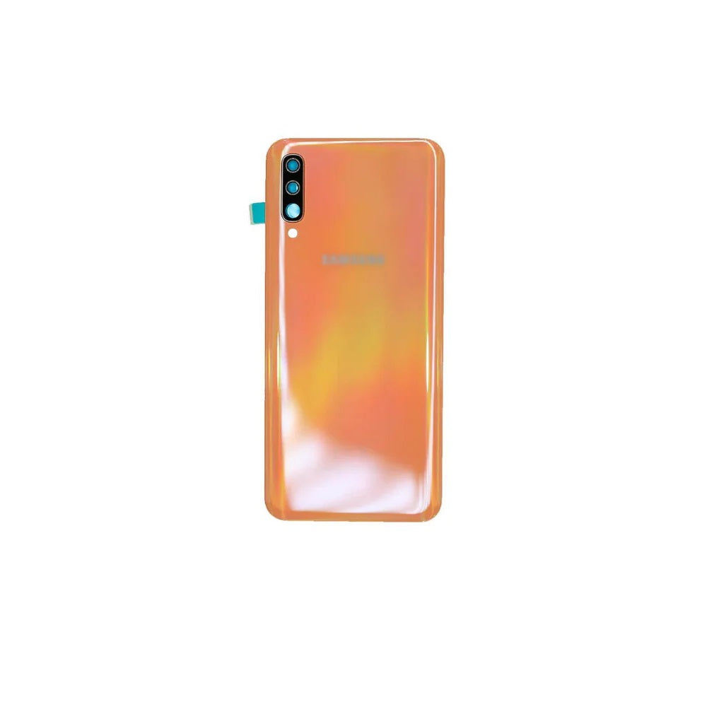 For Samsung Galaxy A50 A505 Replacement Rear Battery Cover with Adhesive (Coral) E-Tech61