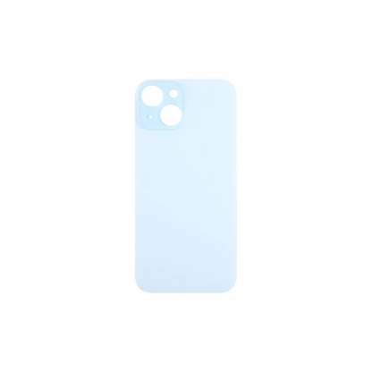 For iPhone 14 Replacement Back Glass (Blue) E-Tech61