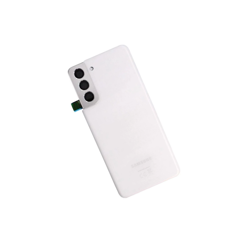 For Samsung Galaxy S21 5G G991 Replacement Battery Cover (Phantom White) E-Tech61