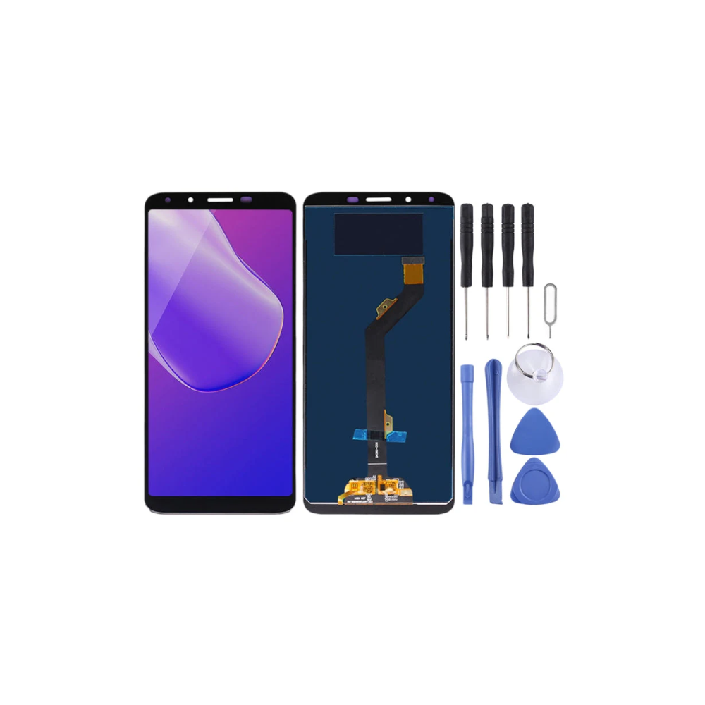 TFT LCD Screen for Infinix Hot 6 X606 with Digitizer Full Assembly (Black) E-Tech61
