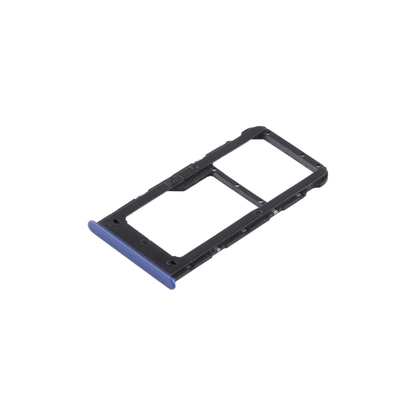 For Huawei P Smart 2019 Replacement SIM & SD Card Tray Holder (Blue) E-Tech61