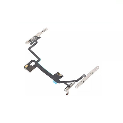 For iPhone 8 /SE2 ON OFF Power & Volume Button Flex Cable With Metal Bracket