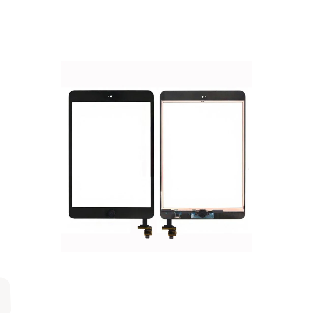 For Apple iPad Mini 1 / Mini 2 Replacement Touch Screen Digitiser with Home Button Assembly (Black) - AM+ E-Tech61