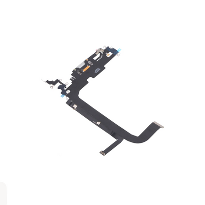 iPhone 13 Pro Max White Charging Port Flex Cable Original with IC