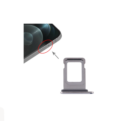 For Apple iPhone 12 Pro / 12 Pro Max Replacement Sim Card Tray (Blue) E-Tech61