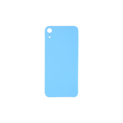 For Apple iPhone XR Replacement Back Glass (Blue) E-Tech61