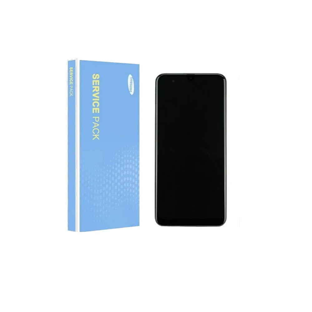 Samsung Galaxy M31 M315 Service Pack Black Full Frame Touch Screen Display GH82-22405A E-Tech61