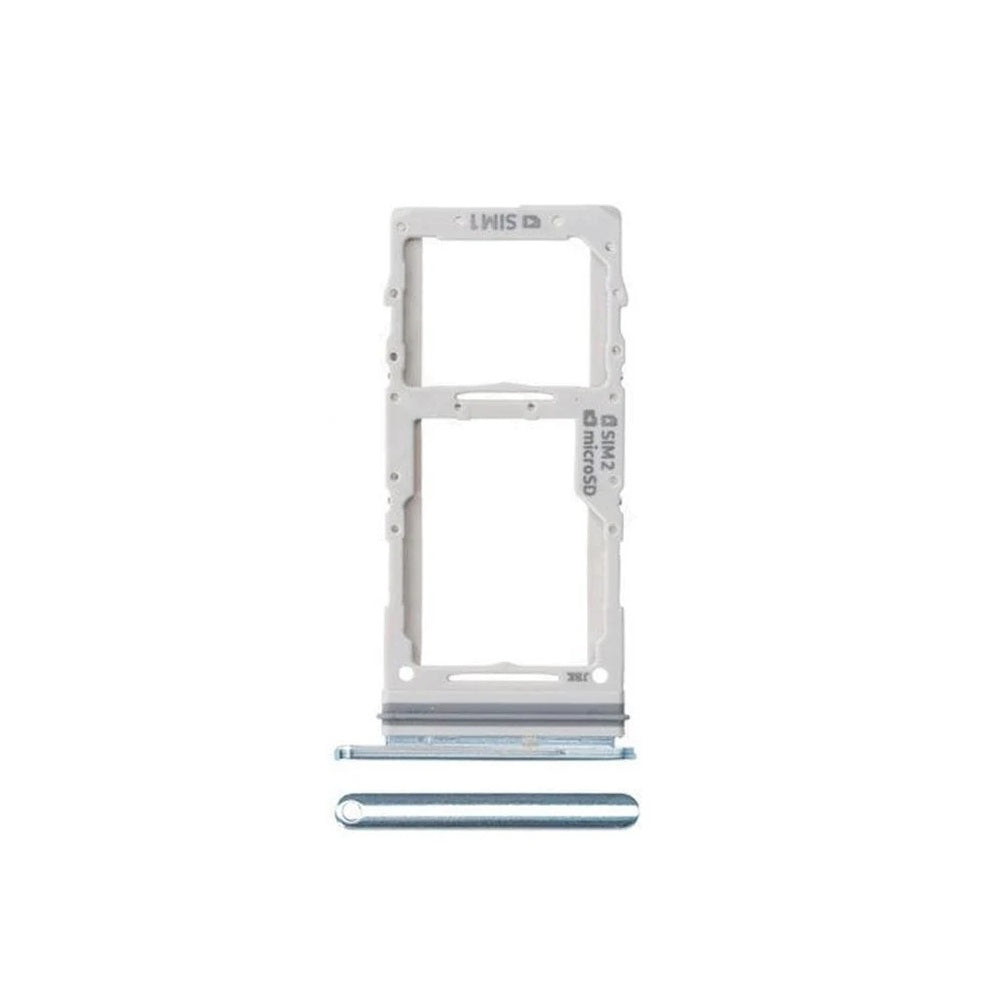 For Samsung Galaxy S20 G980F Replacement Dual Sim Card Tray (Blue) E-Tech61