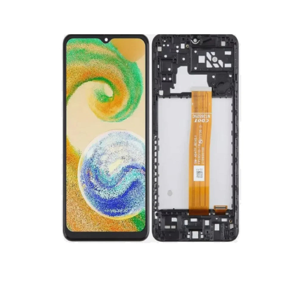 For Samsung Galaxy A04s A047 Replacement LCD Touch Screen Digitizer With Frame