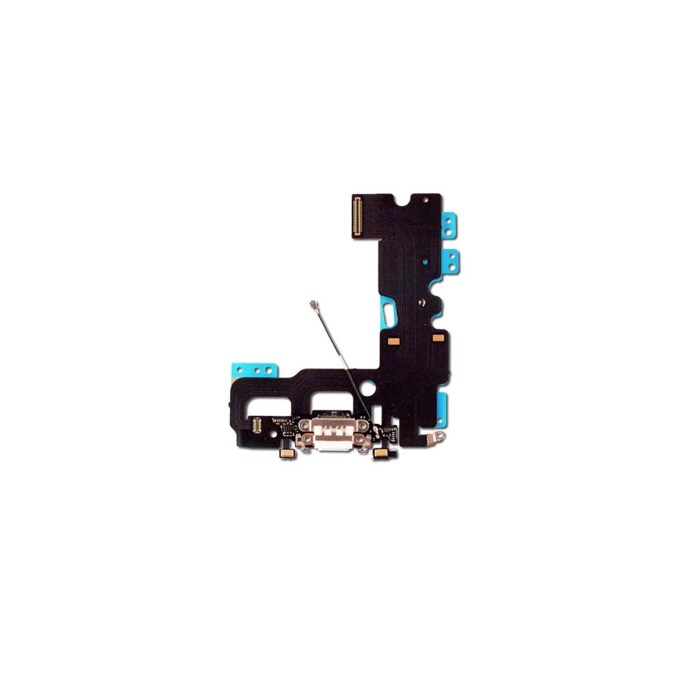 For Apple iPhone 7 Replacement Charging Port, Antenna & Microphone Flex - White (AM) E-Tech61