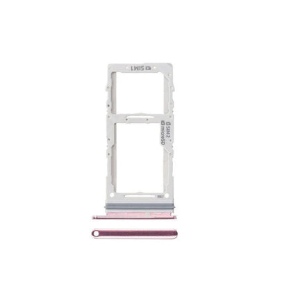 For Samsung Galaxy S20 Plus G985F Replacement Dual Sim Card Tray (Pink) E-Tech61