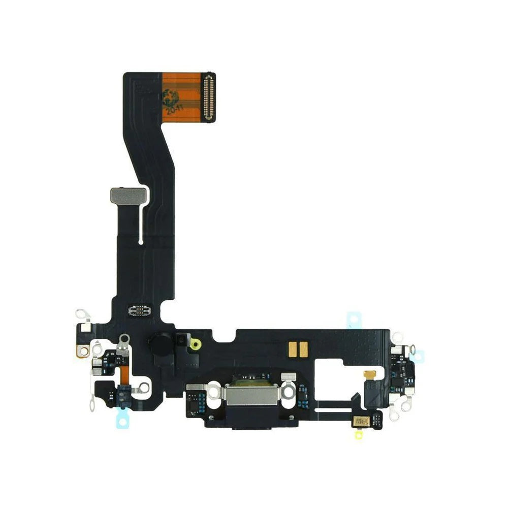 For Apple iPhone 12 / iPhone 12 Pro Replacement Charging Port Flex (Gold) E-Tech61.