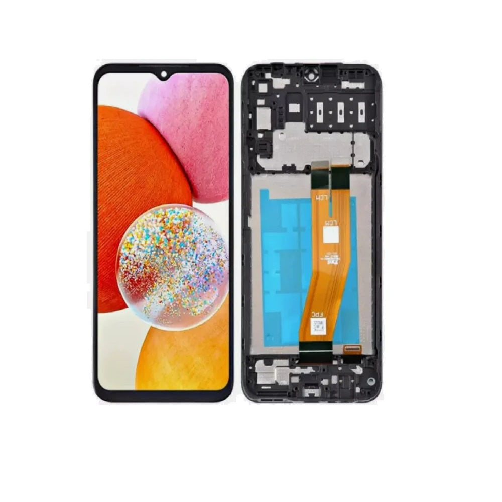 For Samsung Galaxy A14 4G SM-A145 Replacement LCD Screen Digitizer With Frame