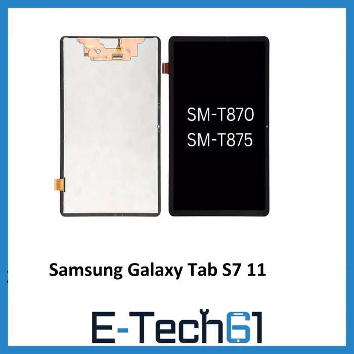 For Samsung Galaxy Tab S7 11 SM-T870 T875 Replacement LCD Touch Screen Digitizer