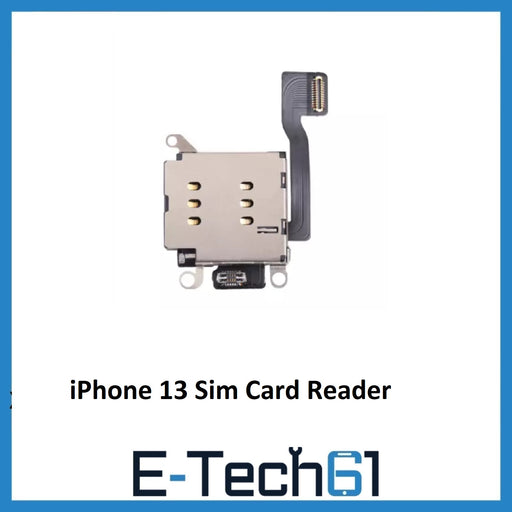 For iPhone 13 Sim Card Reader Flex Tray Replacement Premium Quality