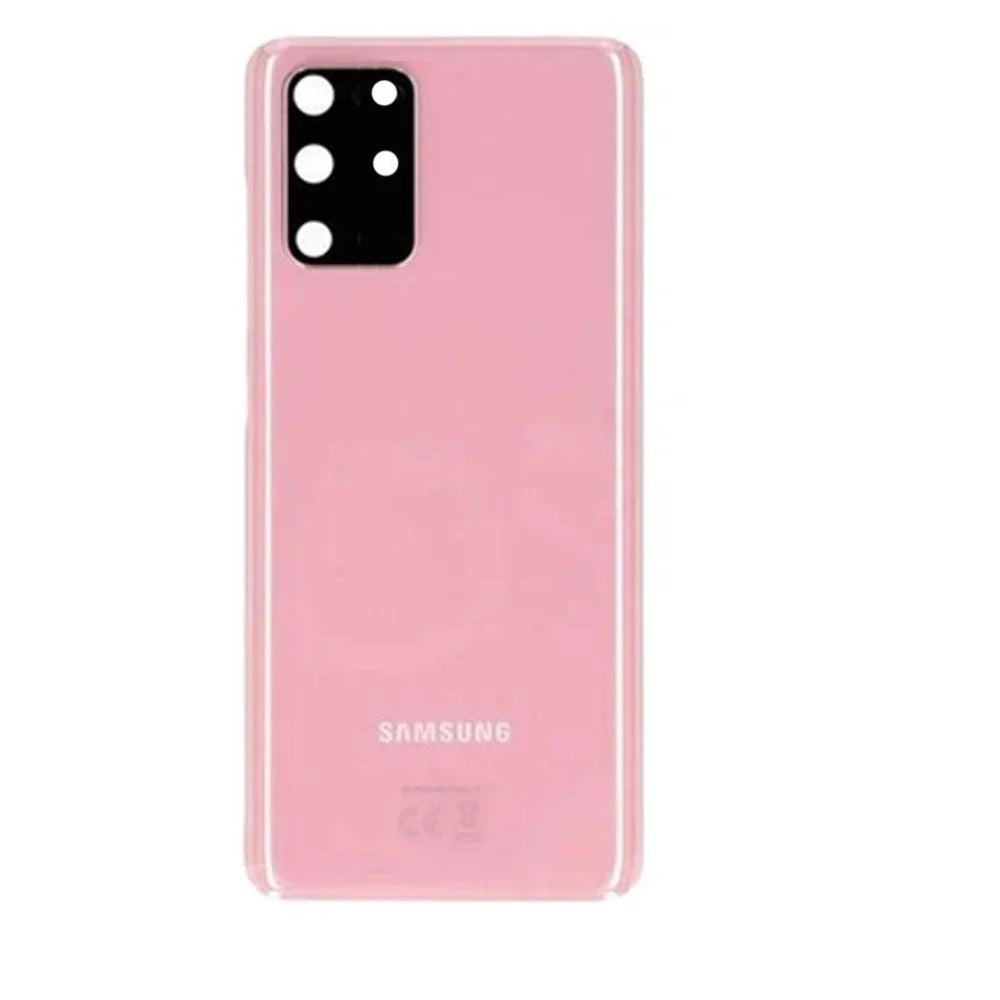 For Samsung Galaxy S20 Plus Rear Battery Cover Including Lens with Adhesive (Cloud Pink) E-Tech61