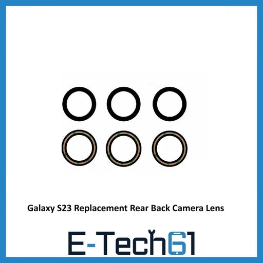 For Samsung Galaxy S23 Replacement Rear Back Camera Lens Top Quality