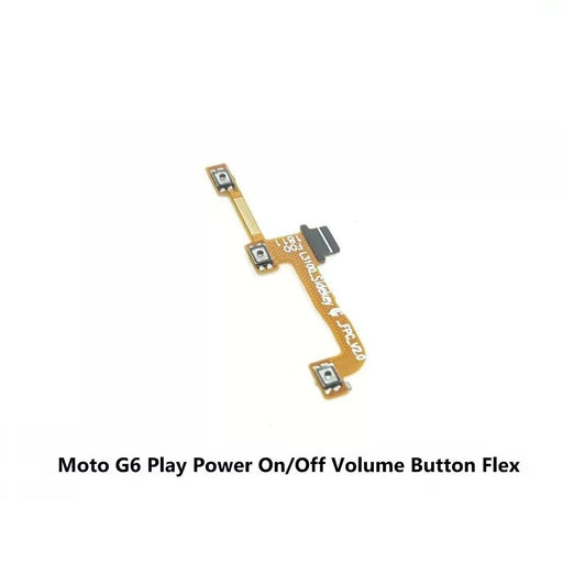 For Motorola G6 Play Power On/Off Volume Button Flex Replacement