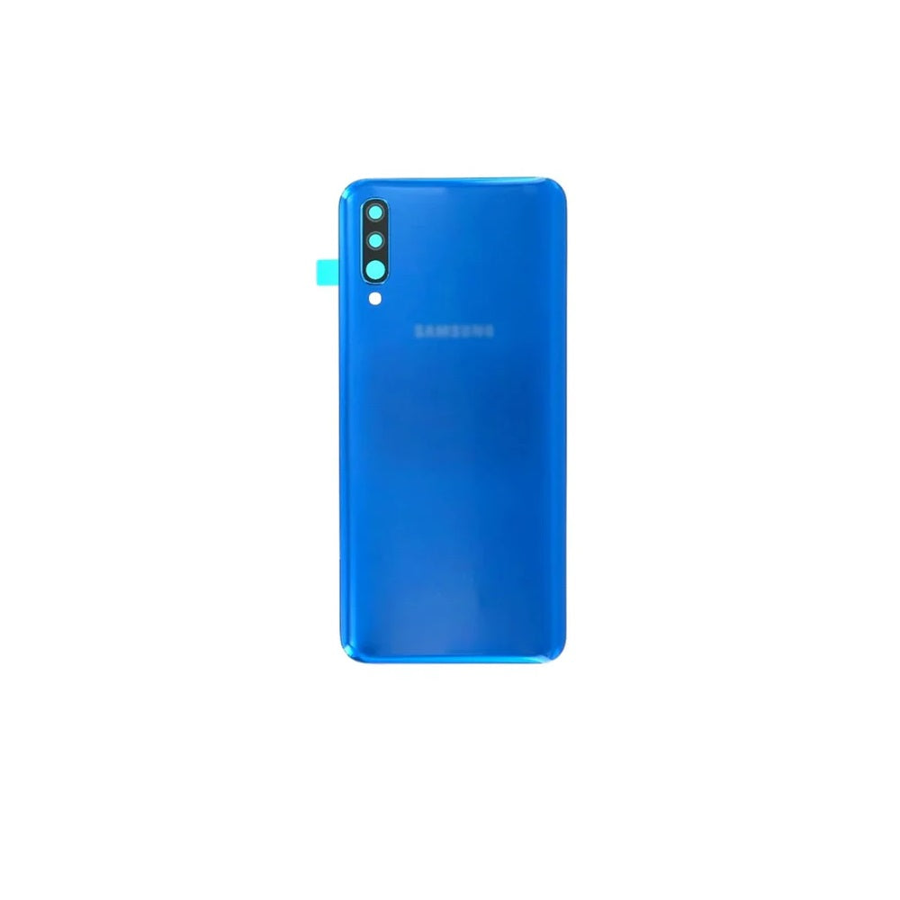 For Samsung Galaxy A50 A505 Replacement Rear Battery Cover with Adhesive (Blue) E-Tech61