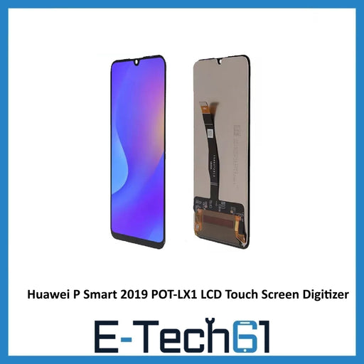 For Huawei P Smart 2019 POT-LX1 LCD Touch Screen Digitizer Replacement Black