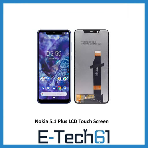 For Nokia 5.1 Plus Replacement LCD Touch Screen Display Digitizer Assembly