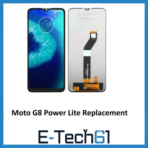 For Motorola Moto G8 Power Lite Replacement LCD Touch Screen Digitizer Assembly
