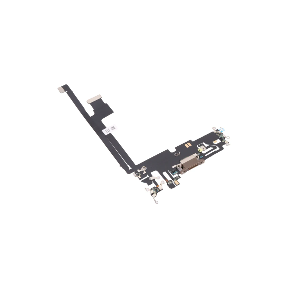 For Apple iPhone 12 Pro Max Replacement Charging Port Flex (Gold) E-Tech61.
