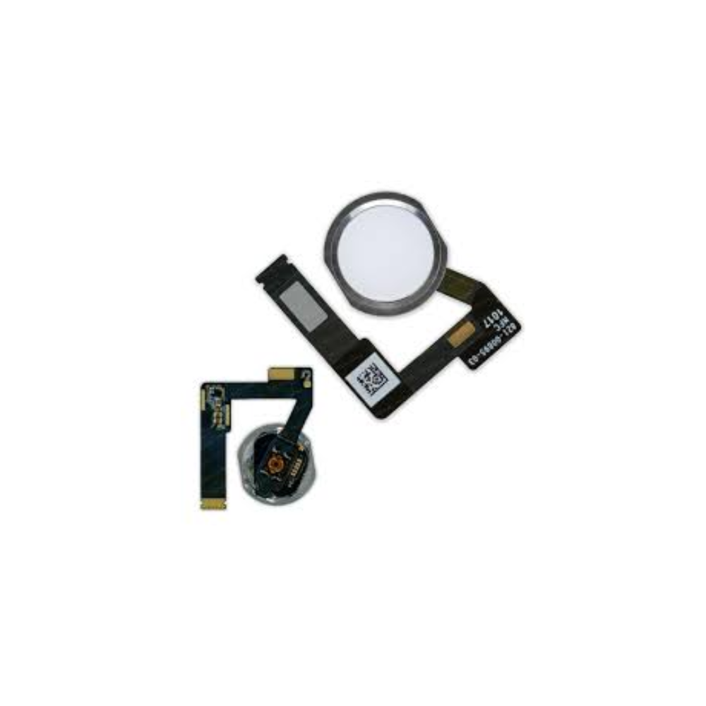 For Apple iPad Pro 10.5" Replacement Home Button Flex (White/Silver) E-Tech61