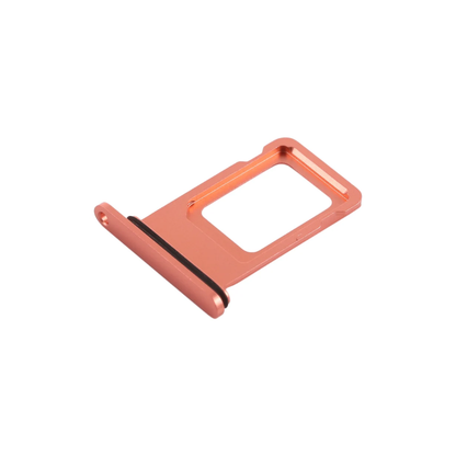 For Apple iPhone XR Replacement Sim Card Tray - Coral E-Tech61