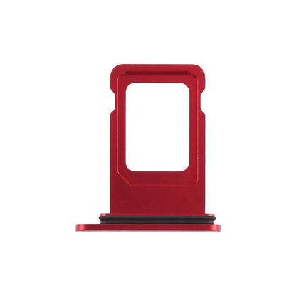 For Apple iPhone XR Replacement Sim Card Tray - Red E-Tech61