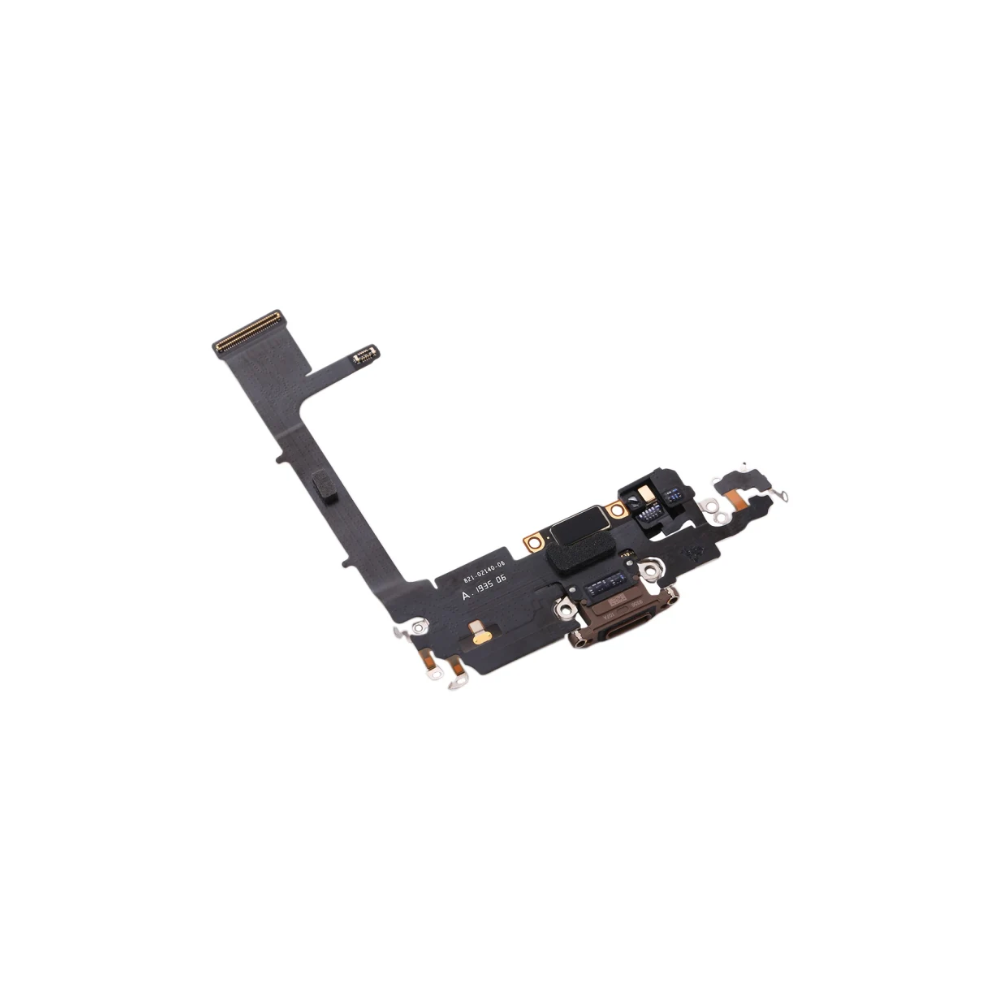 For Apple iPhone 11 Pro Replacement Charging Port Flex With Main Microphone (Gold) E-Tech61