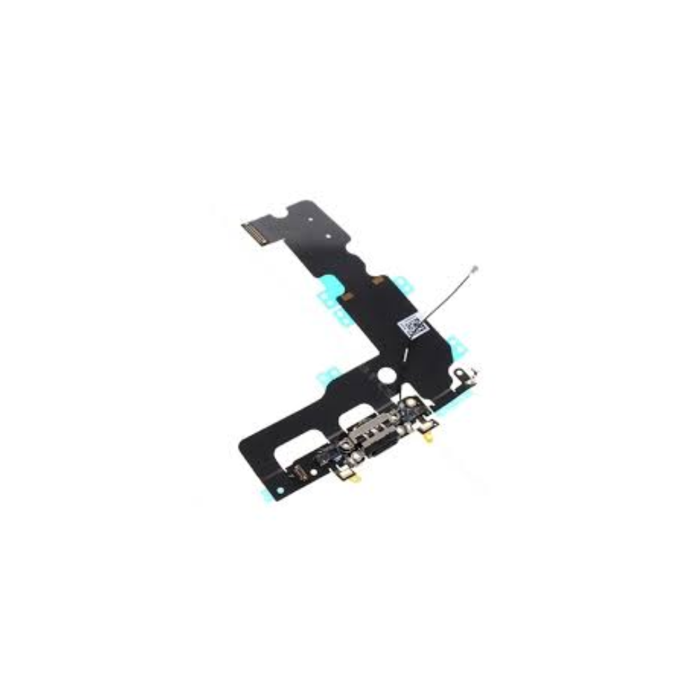 For iPhone 7G BLACK Charging Dock Port Flex Headphone Jack Antenna Mic Flex