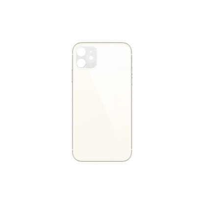 For Apple iPhone 11 Replacement Back Glass (White) E-Tech61