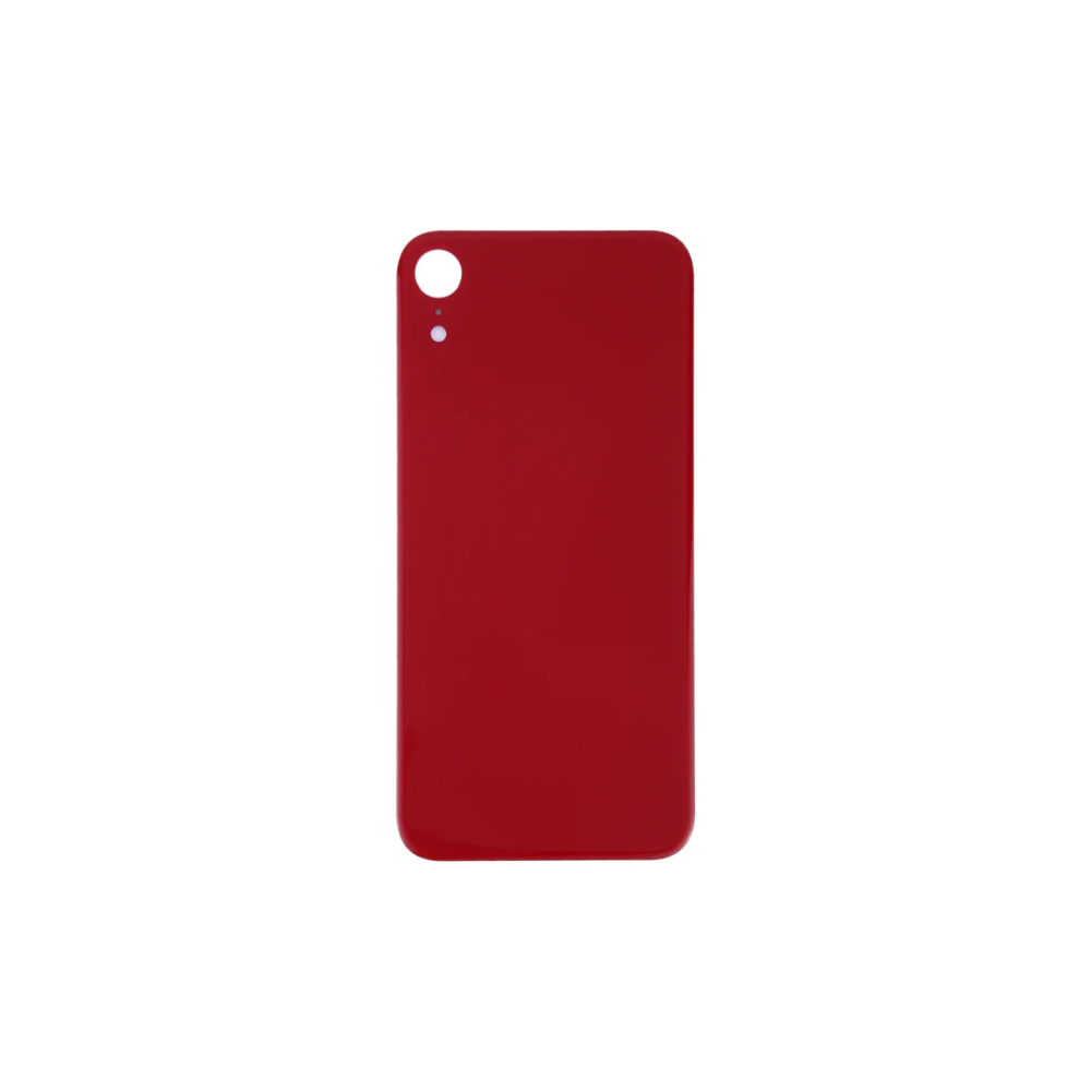For Apple iPhone XR Replacement Back Glass (Red) E-Tech61