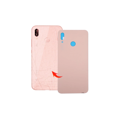 For Huawei P20 Lite Replacement Rear Battery Cover Inc Lens with Adhesive (Sakura Pink) E-Tech61