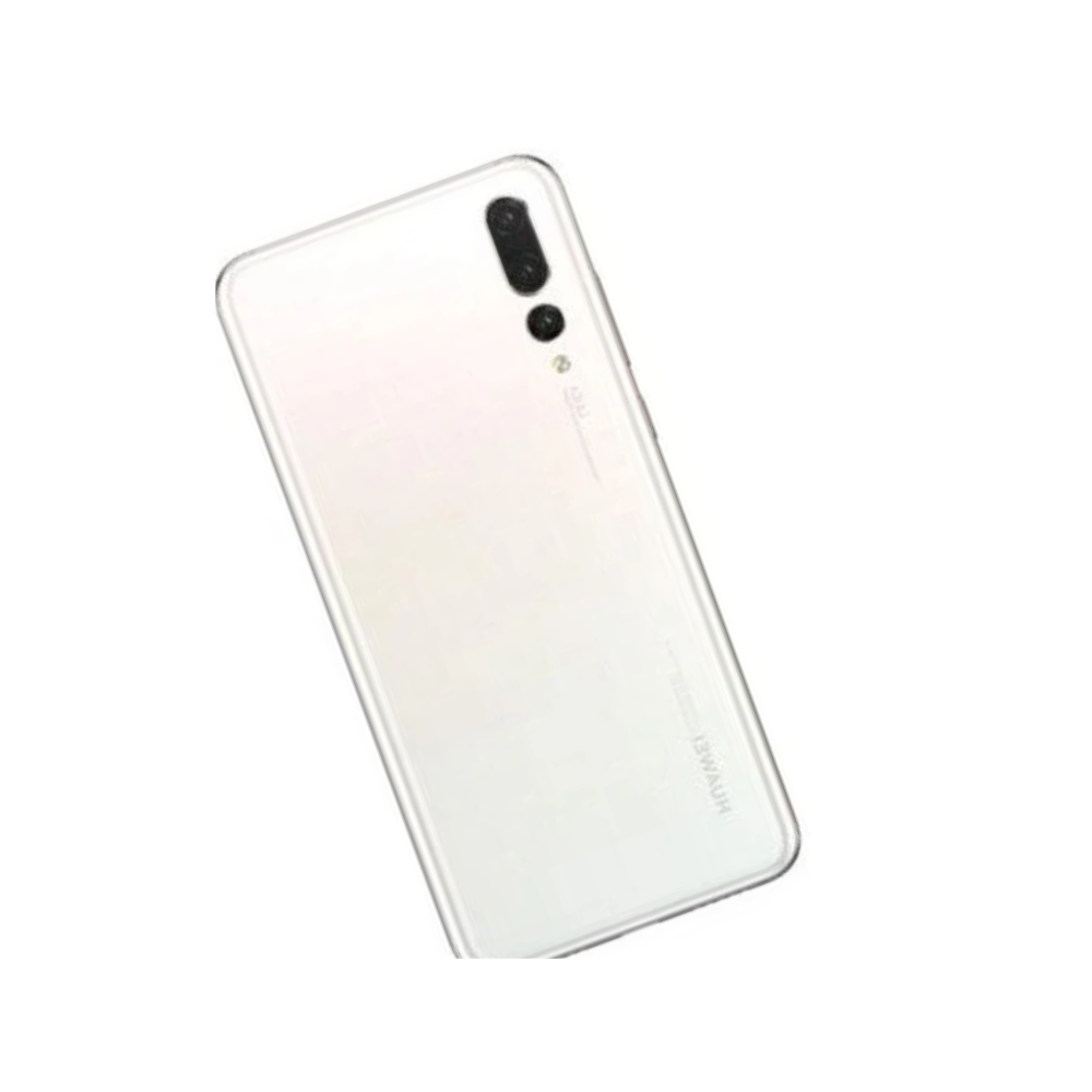 For Huawei P20 Pro Replacement Rear Battery Cover Inc Lens with Adhesive (White) E-Tech61