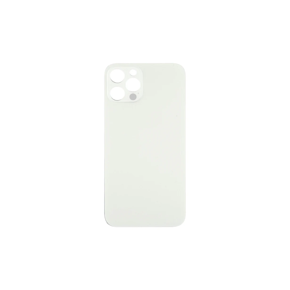 For Apple iPhone 12 Pro Replacement Back Glass (White) E-Tech61