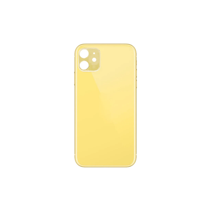 For Apple iPhone 11 Replacement Back Glass (Yellow) E-Tech61.