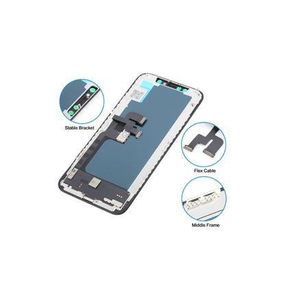 For iPhone XS LCD Screen 3D Touch Digitizer Replacement Premium Quality