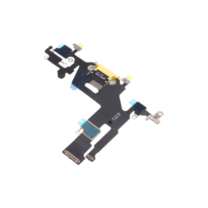 For Apple iPhone 11 Replacement Charging Port Flex With Main Microphone (Yellow) E-Tech61