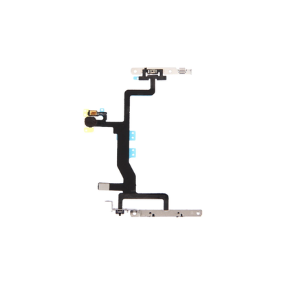 For iPhone 7G Power Flex Cable With Brackets Volume Button Mute Switch