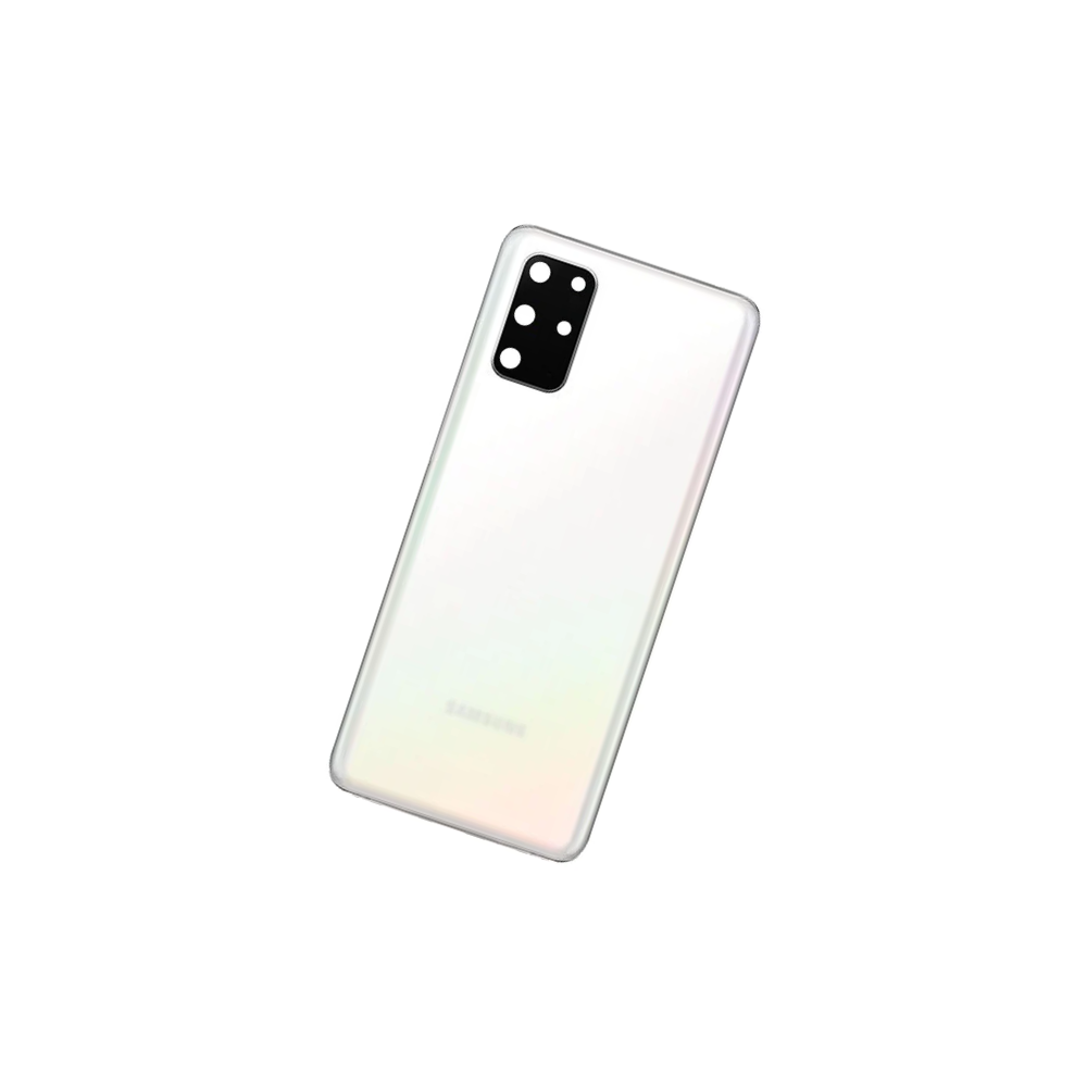 For Samsung Galaxy S20 Plus Rear Battery Cover Including Lens with Adhesive (Cloud White) E-Tech61