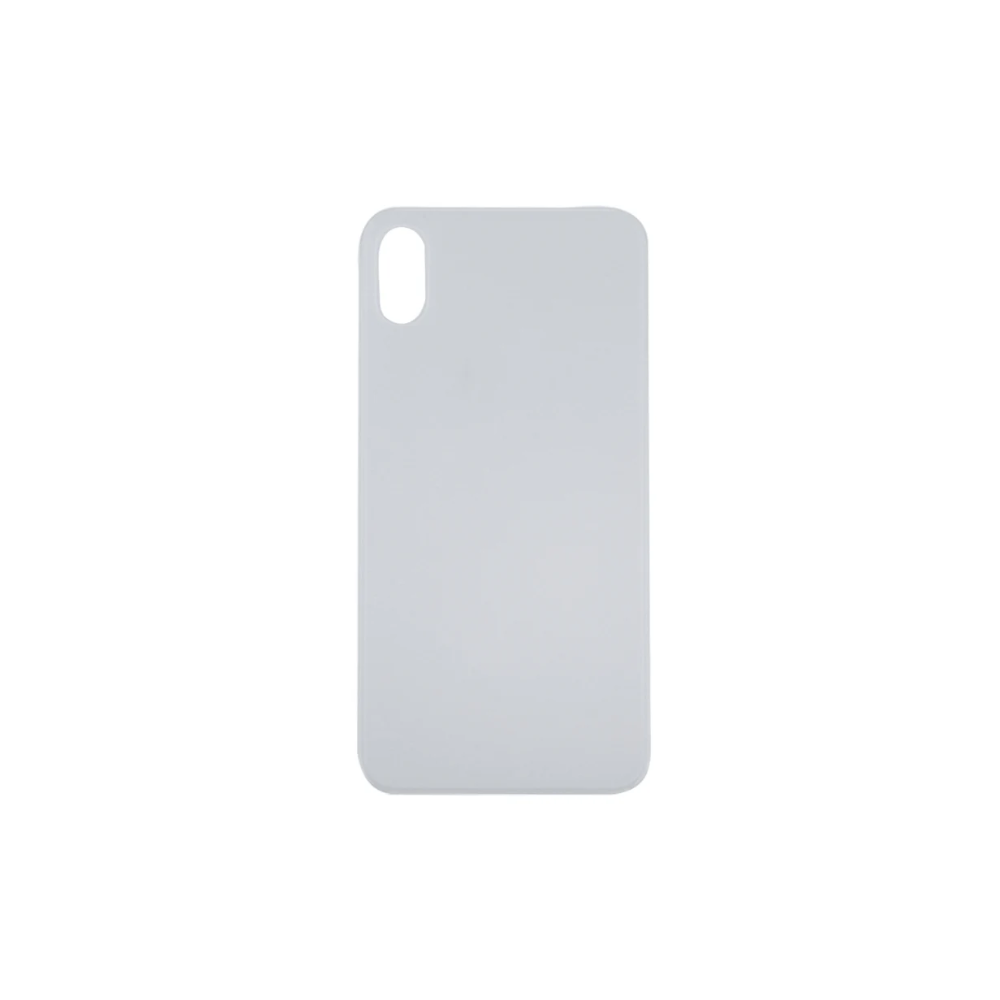 For Apple iPhone XS Max Replacement Back Glass (White) E-Tech61