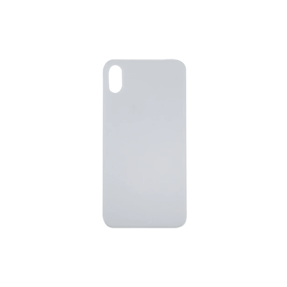 For Apple iPhone XS Max Replacement Back Glass (White) E-Tech61
