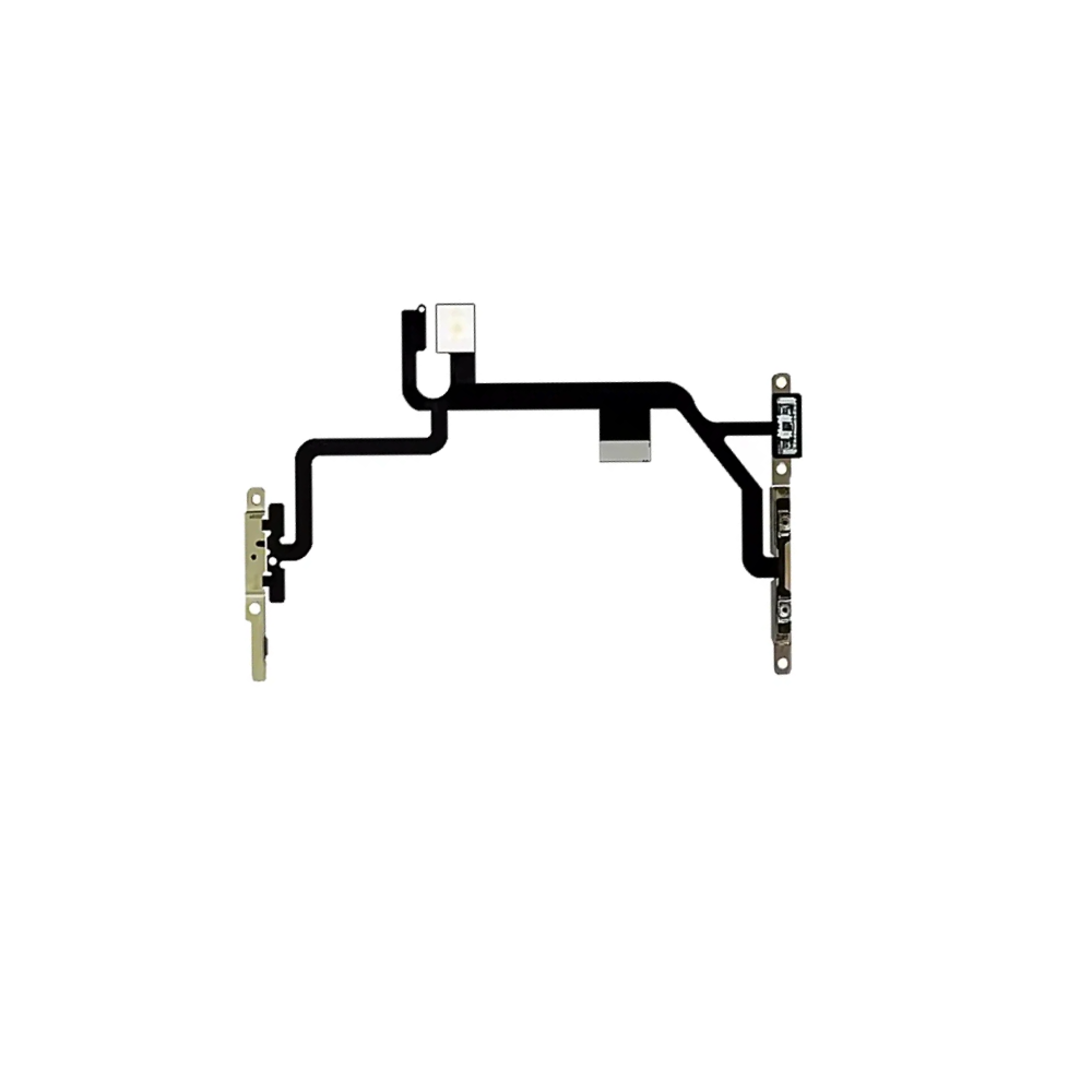 For iPhone 8 Plus Power Flex Cable Volume Buttons & Mute Switch With Brackets