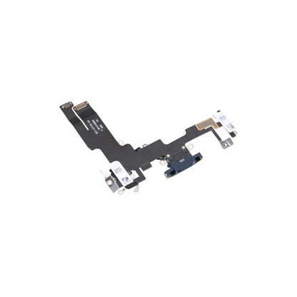 For iPhone 14 Blue Charging Port Flex Microphone Original With IC UK