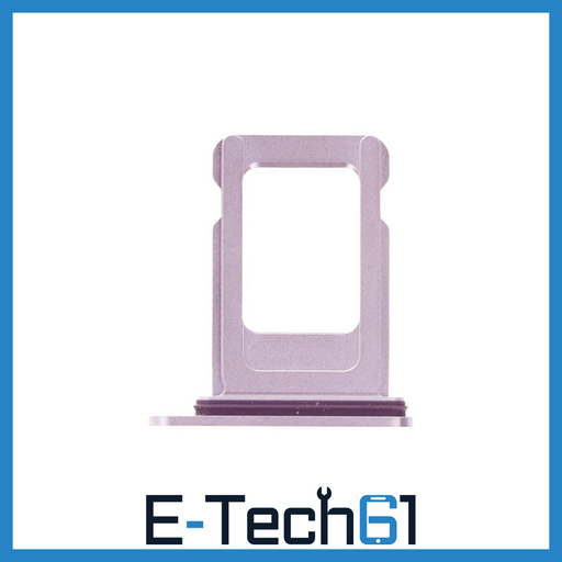 For iPhone 14 Replacement Sim Card Tray (Purple) E-Tech61